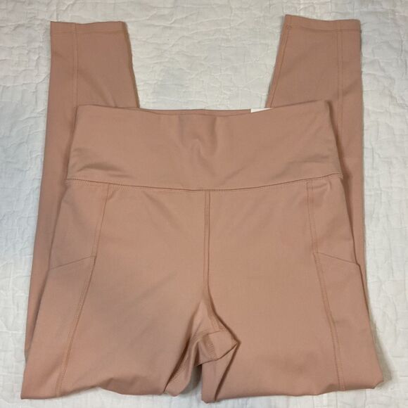 NWT American Eagle The Everything Pocket Leggings size Large in Pink - Picture 2 of 7